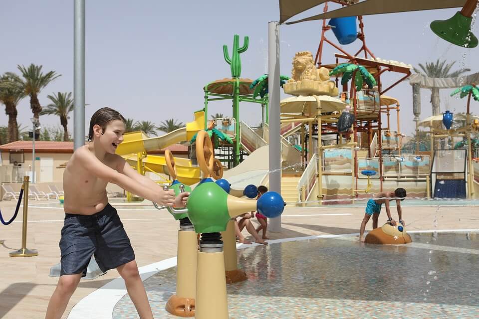 רובי מים במתחם הבייבי ספלאש
